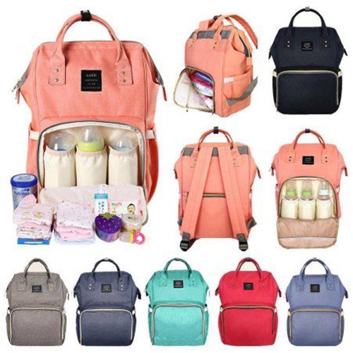 Diaper Bag - Nappy Backpack for mom's - littleproducts.lk