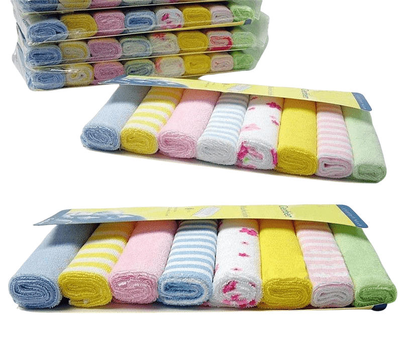 Baby Washcloth Wipes | antibacterial cotton |  ULTRA SOFT | Baby Gifts